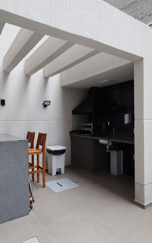 Apartamento à venda com 35m², 2 quartos e sem vagaÁrea comum - Churrasqueira
