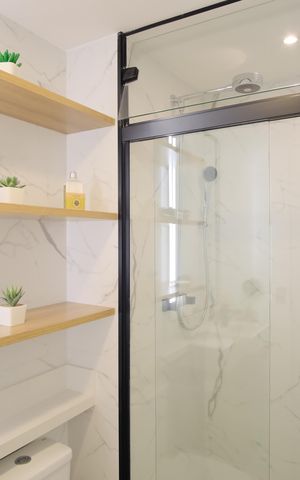Apartamento à venda com 69m², 2 quartos e 2 vagasBanheiro da Suíte