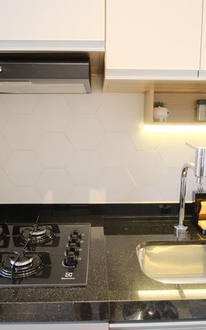 Apartamento à venda com 69m², 2 quartos e 2 vagasCozinha e Área de Serviço