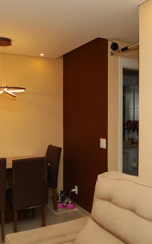 Apartamento à venda com 55m², 2 quartos e 1 vagaSala