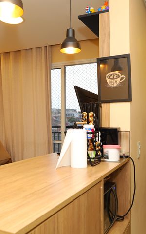 Apartamento à venda com 55m², 2 quartos e 1 vagaCozinha