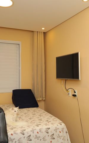 Apartamento à venda com 55m², 2 quartos e 1 vagaQuarto 2 - Suíte