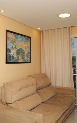 Apartamento à venda com 55m², 2 quartos e 1 vagaSala