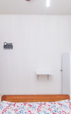 Apartamento à venda com 19m², 1 quarto e sem vagaSala/Quarto