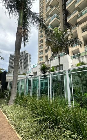 Apartamento para alugar com 136m², 3 quartos e 2 vagasFachada e portaria