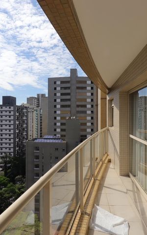 Apartamento à venda com 122m², 3 quartos e 3 vagasVaranda da Sala