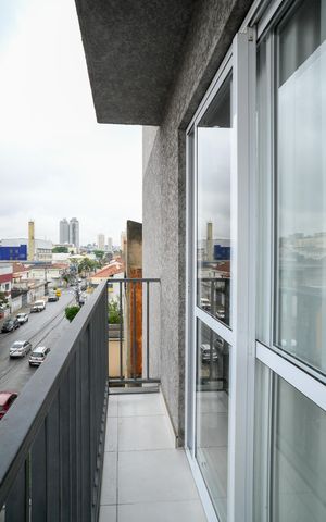 Apartamento à venda com 36m², 2 quartos e sem vagaVaranda