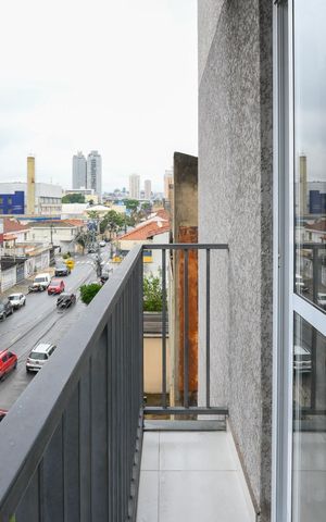 Apartamento à venda com 36m², 2 quartos e sem vagaVaranda