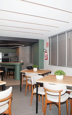 Studio à venda com 34m², 1 quarto e 1 vagaÁrea Comum - Salão de Festas