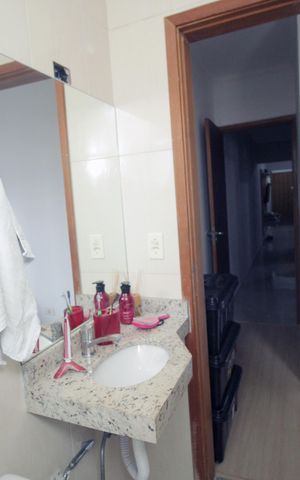 Apartamento à venda com 57m², 3 quartos e 2 vagasBanheiro da Suíte