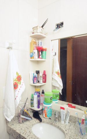 Apartamento à venda com 57m², 3 quartos e 2 vagasBanheiro