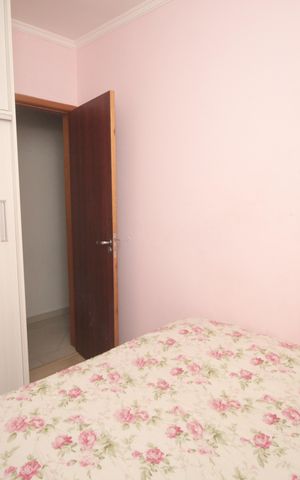 Apartamento à venda com 57m², 3 quartos e 2 vagasQuarto 2