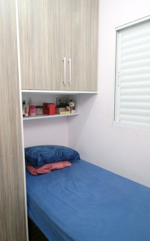 Apartamento à venda com 57m², 3 quartos e 2 vagasQuarto 1
