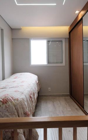 Apartamento à venda com 55m², 2 quartos e 1 vagaQuarto 1
