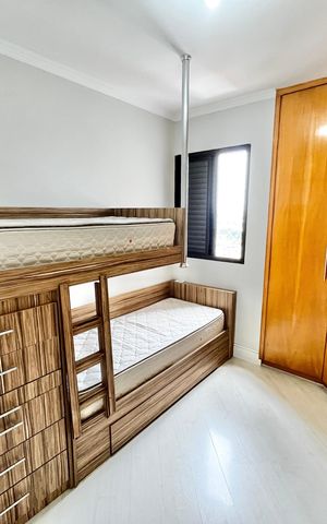 Apartamento para alugar com 81m², 3 quartos e 2 vagas Apartamento para alugar com 81m², 3 quartos e 2 vagasQuarto 1