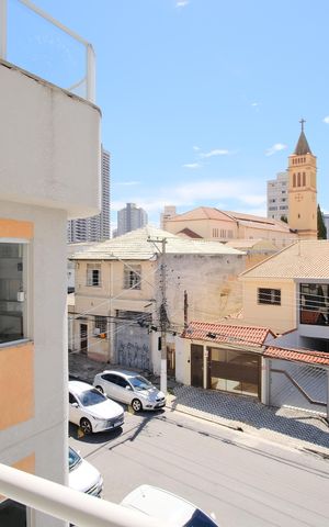 Apartamento à venda com 41m², 2 quartos e sem vagaVaranda
