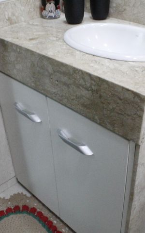 Apartamento à venda com 65m², 2 quartos e 1 vagaBanheiro Social