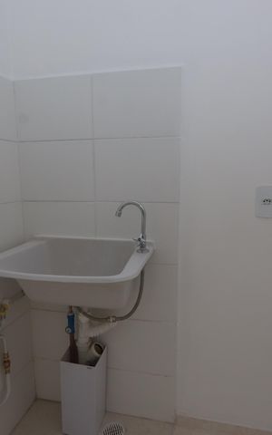 Apartamento para alugar com 35m², 2 quartos e sem vagaCozinha - detalhe tanque
