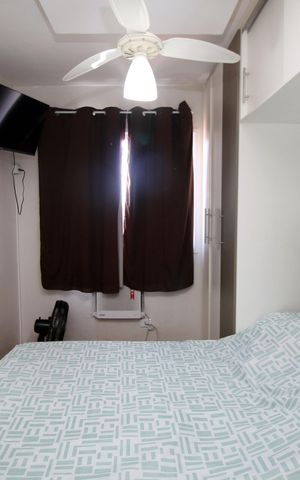 Apartamento à venda com 45m², 2 quartos e 1 vagaQuarto 2