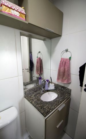 Apartamento à venda com 45m², 2 quartos e 1 vagaBanheiro