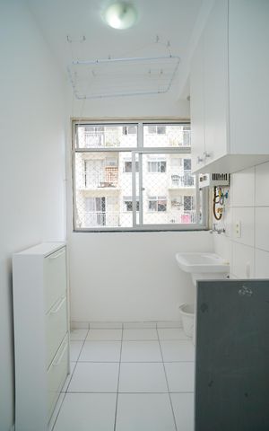 Apartamento para alugar com 58m², 2 quartos e sem vaga Apartamento para alugar com 58m², 2 quartos e sem vagaÁrea de Serviço