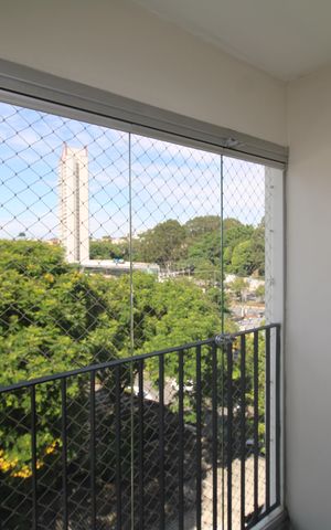 Apartamento à venda com 64m², 2 quartos e 2 vagasSala - Varanda