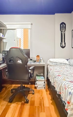 Apartamento à venda com 120m², 3 quartos e 2 vagas Apartamento à venda com 120m², 3 quartos e 2 vagasQuarto 2