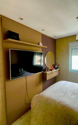 Apartamento à venda com 80m², 3 quartos e 4 vagas Apartamento à venda com 80m², 3 quartos e 4 vagasQuarto 2