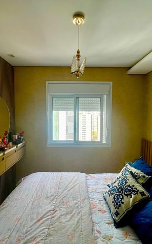 Apartamento à venda com 80m², 3 quartos e 4 vagas Apartamento à venda com 80m², 3 quartos e 4 vagasQuarto 2