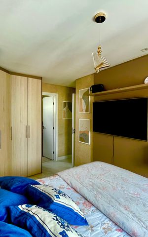 Apartamento à venda com 80m², 3 quartos e 4 vagas Apartamento à venda com 80m², 3 quartos e 4 vagasQuarto 2