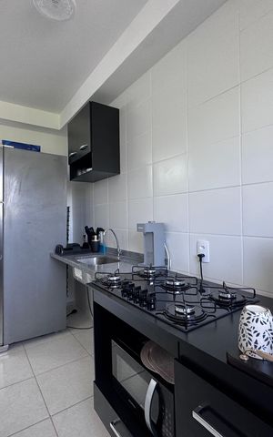 Apartamento para alugar com 56m², 2 quartos e 1 vaga Apartamento para alugar com 56m², 2 quartos e 1 vagaCozinha e Área de Serviço