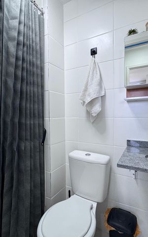 Apartamento para alugar com 56m², 2 quartos e 1 vaga Apartamento para alugar com 56m², 2 quartos e 1 vagaBanheiro Social
