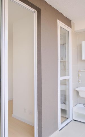 Apartamento para alugar com 44m², 2 quartos e 1 vagaVaranda