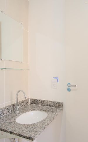 Apartamento para alugar com 44m², 2 quartos e 1 vagaBanheiro Social