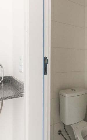 Studio à venda com 29m², 1 quarto e sem vaga Studio à venda com 29m², 1 quarto e sem vagaBanheiro