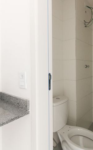 Studio à venda com 29m², 1 quarto e sem vaga Studio à venda com 29m², 1 quarto e sem vagaBanheiro