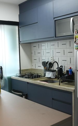 Apartamento para alugar com 50m², 2 quartos e 1 vagaCozinha e Área de Serviço