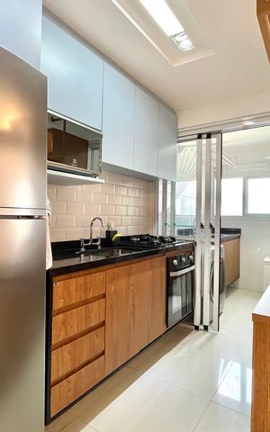 Apartamento à venda com 54m², 1 quarto e 1 vaga Apartamento à venda com 54m², 1 quarto e 1 vagaCozinha