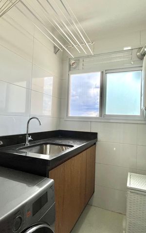 Apartamento à venda com 54m², 1 quarto e 1 vaga Apartamento à venda com 54m², 1 quarto e 1 vagaÁrea de Serviço