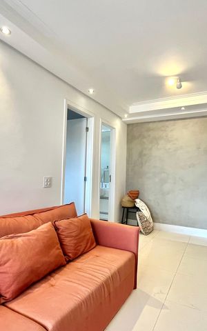 Apartamento à venda com 54m², 1 quarto e 1 vaga Apartamento à venda com 54m², 1 quarto e 1 vagaSala