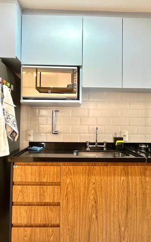 Apartamento à venda com 54m², 1 quarto e 1 vaga Apartamento à venda com 54m², 1 quarto e 1 vagaCozinha