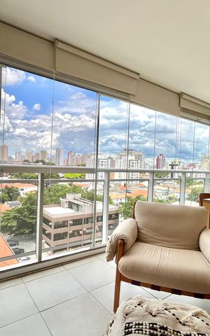 Apartamento à venda com 54m², 1 quarto e 1 vaga Apartamento à venda com 54m², 1 quarto e 1 vagaVaranda