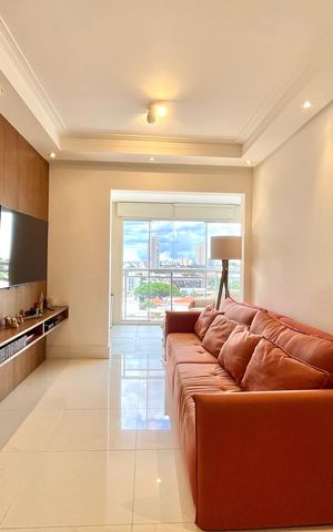 Apartamento à venda com 54m², 1 quarto e 1 vaga Apartamento à venda com 54m², 1 quarto e 1 vagaSala