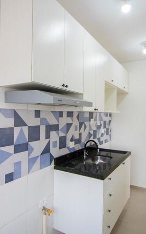 Apartamento à venda com 40m², 2 quartos e 1 vaga Apartamento à venda com 40m², 2 quartos e 1 vagaCozinha/Área de serviço