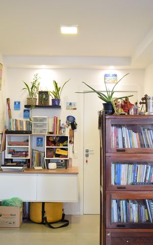 Apartamento para alugar com 55m², 1 quarto e 1 vagaSala