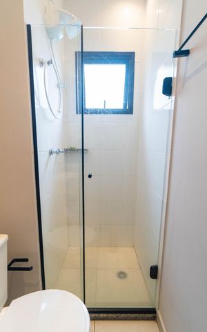 Studio à venda com 28m², 1 quarto e sem vaga Studio à venda com 28m², 1 quarto e sem vagaBanheiro