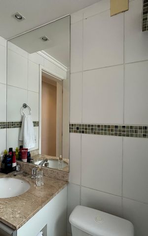 Apartamento à venda com 53m², 2 quartos e 1 vaga Apartamento à venda com 53m², 2 quartos e 1 vagaBanheiro