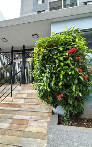 Apartamento à venda com 53m², 2 quartos e 1 vaga Apartamento à venda com 53m², 2 quartos e 1 vagaFachada e portaria