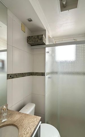 Apartamento à venda com 53m², 2 quartos e 1 vaga Apartamento à venda com 53m², 2 quartos e 1 vagaBanheiro