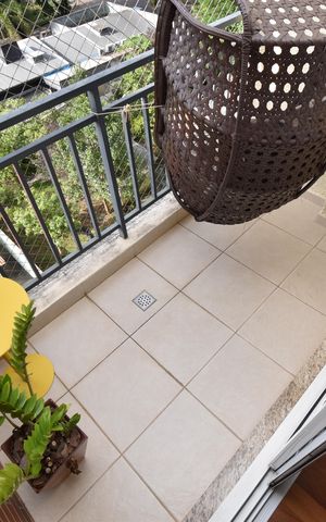 Apartamento para alugar com 155m², 2 quartos e 2 vagasSacada Quarto 1